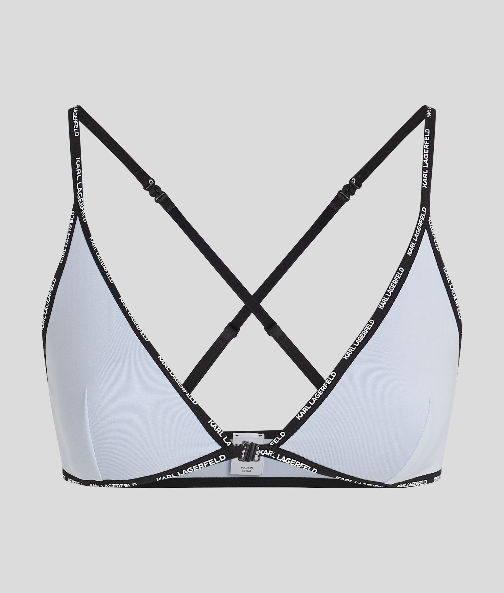 (image for) Impressive MINI LOGO TRIANGLE BRA WITH MULTI-WAY STRAPS